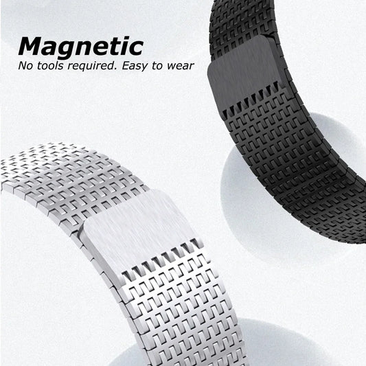 Titanium Luxury Magnetic Metal Strap for Apple Watch