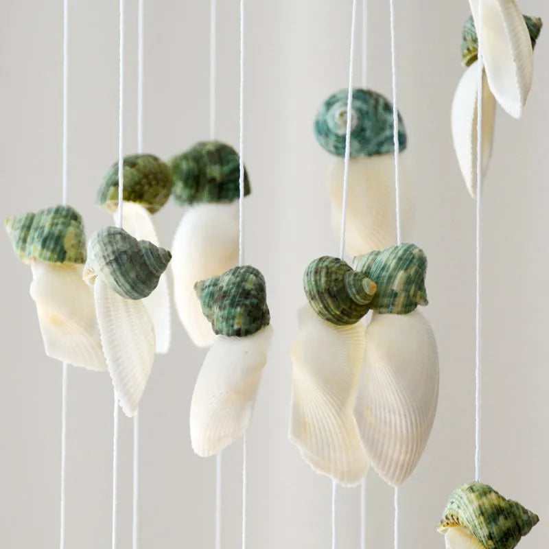 Natural Conch Shell Wind Chime