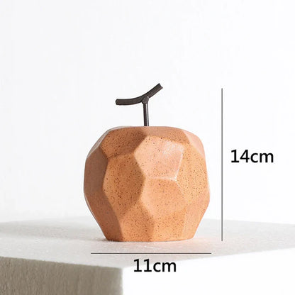 Modern Ceramic Fruit Sculptures