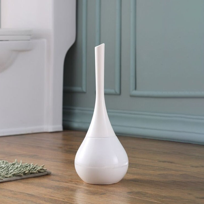 Sleek Silicone Toilet Brush