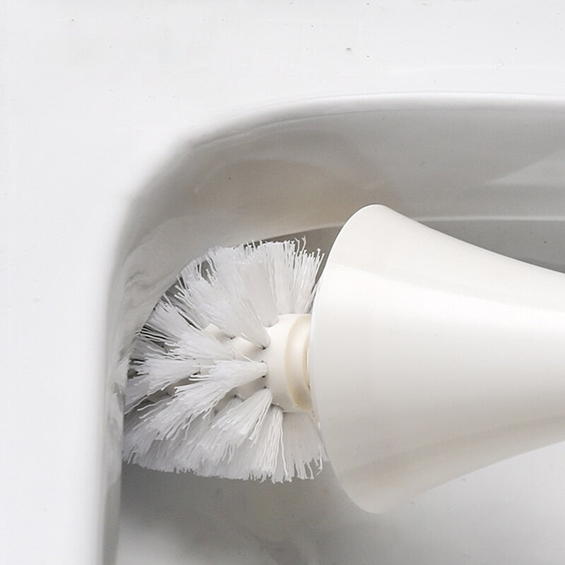 Sleek Silicone Toilet Brush