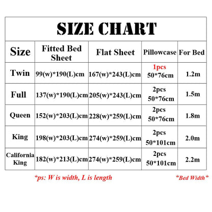 Solid Color Bed Sheet Set