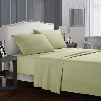 Solid Color Bed Sheet Set