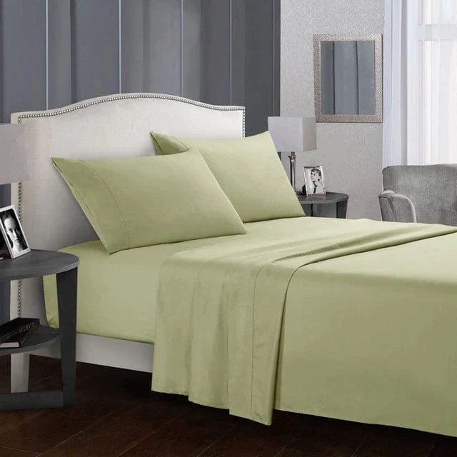 Solid Color Bed Sheet Set
