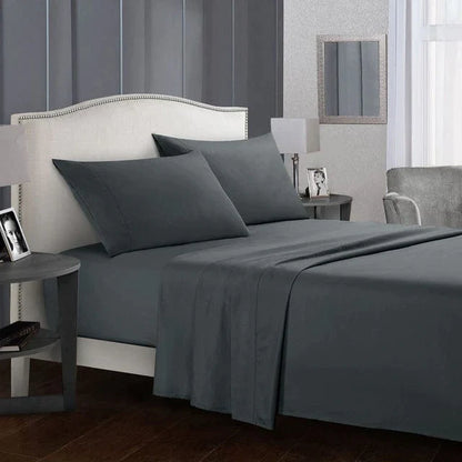 Solid Color Bed Sheet Set