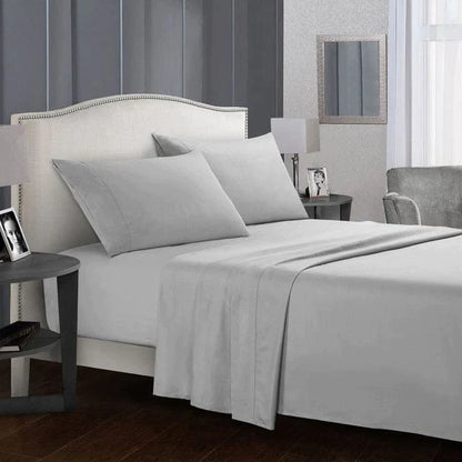 Solid Color Bed Sheet Set