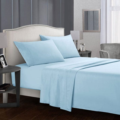 Solid Color Bed Sheet Set