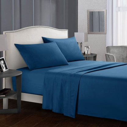 Solid Color Bed Sheet Set