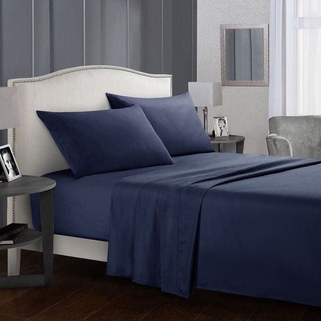 Solid Color Bed Sheet Set