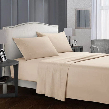 Solid Color Bed Sheet Set