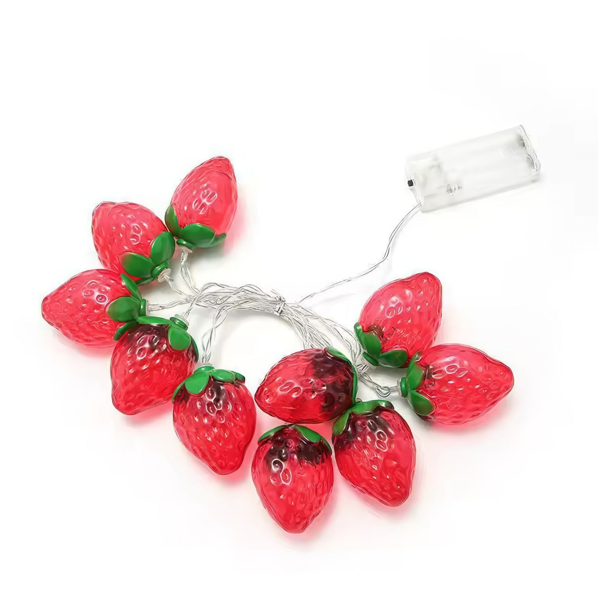 Erdbeer-Lichterketten
