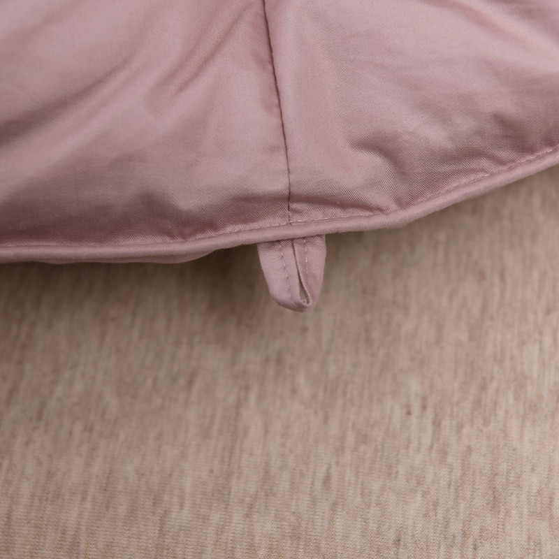 Tanya Lilac Pinch Quilted Goose Down Comforter