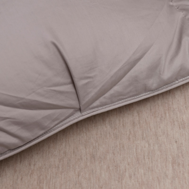 Tanya Grey Pinch Quilted Goose Down Comforter