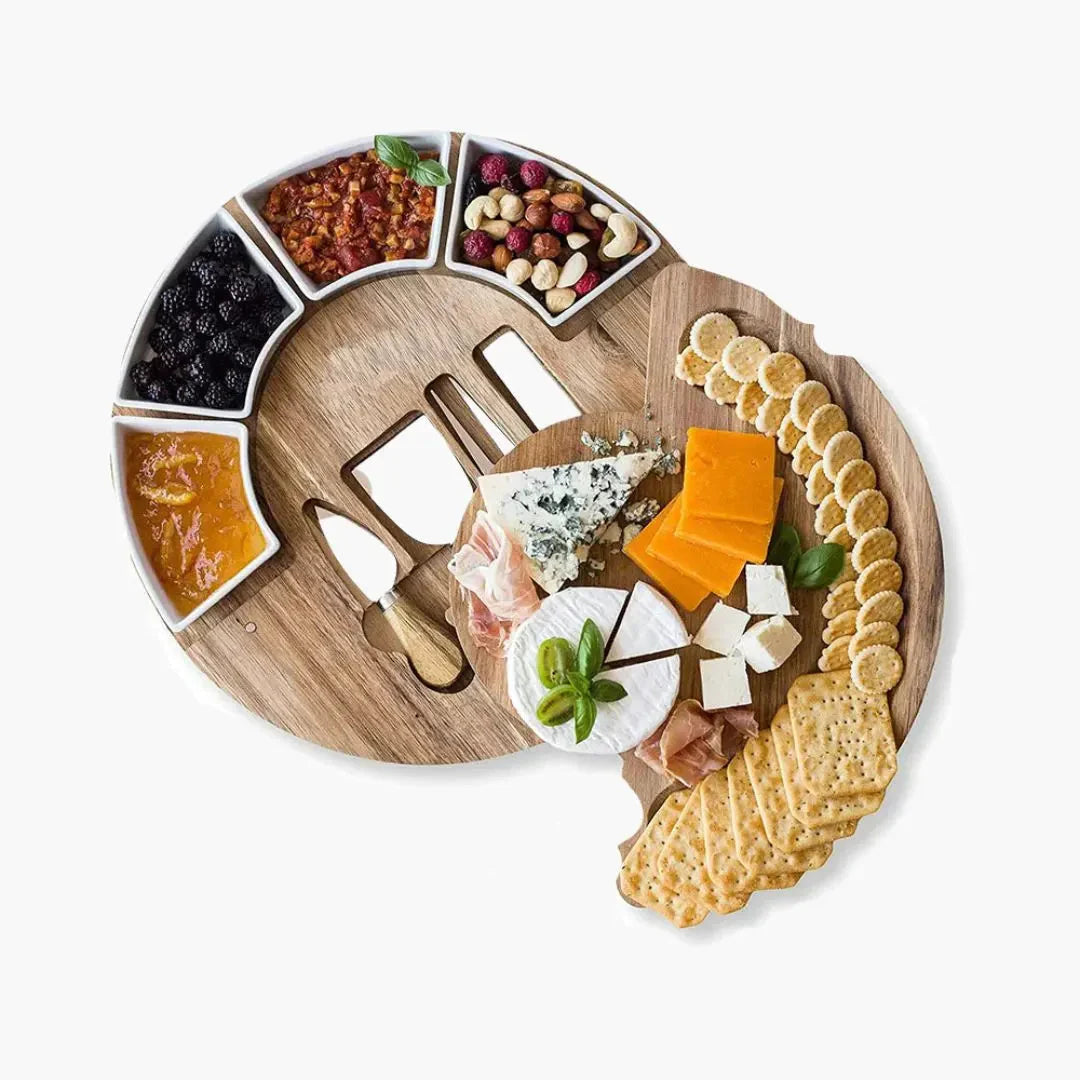 Timeless Acacia Wood Charcuterie Board