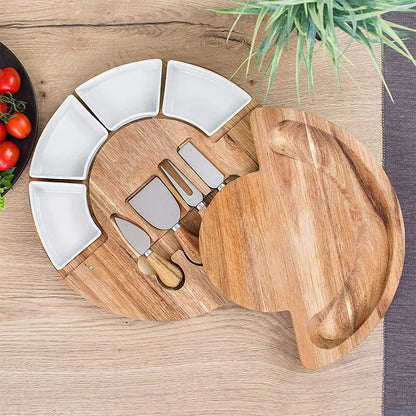 Timeless Acacia Wood Charcuterie Board
