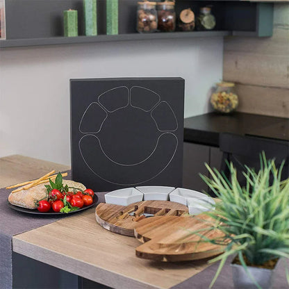 Timeless Acacia Wood Charcuterie Board