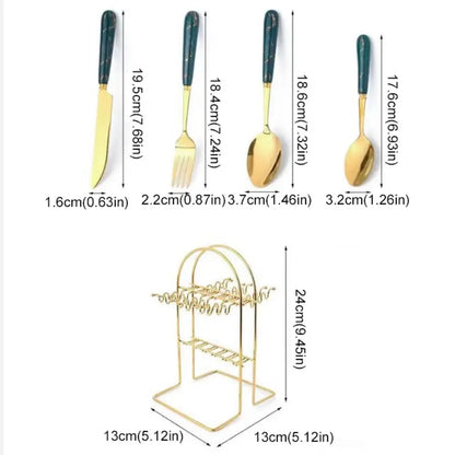 Timeless Stainless Steel Cutlery Set