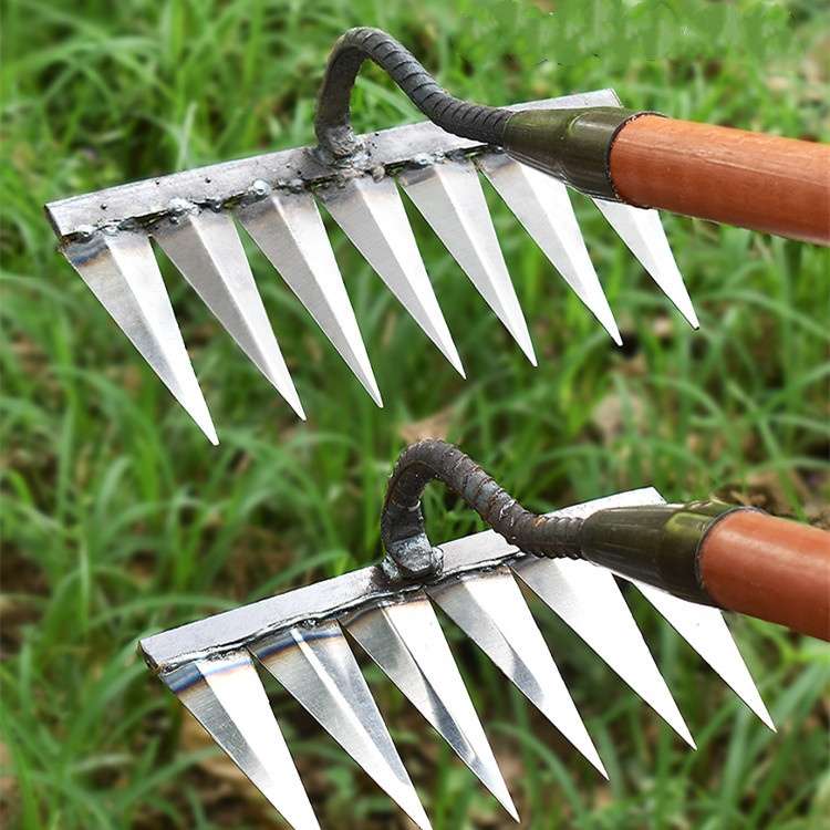 Timeless Stainless Steel Garden Rake