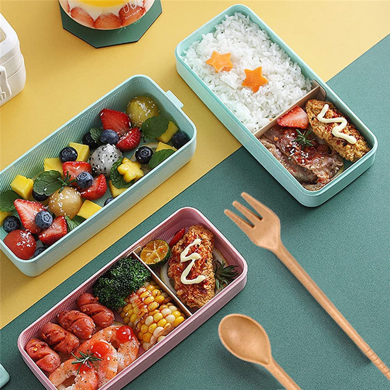 Timeless Wheat Fiber Bento Box