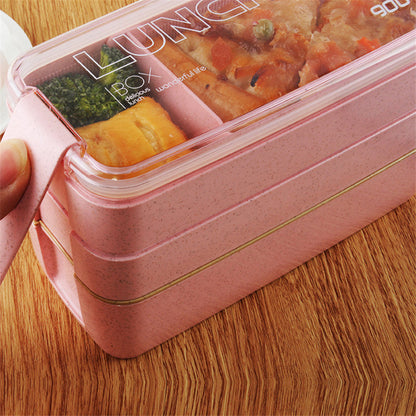 Timeless Wheat Fiber Bento Box
