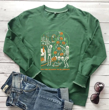 TIS THE SEASON TO BE CREEPY Sweatshirt