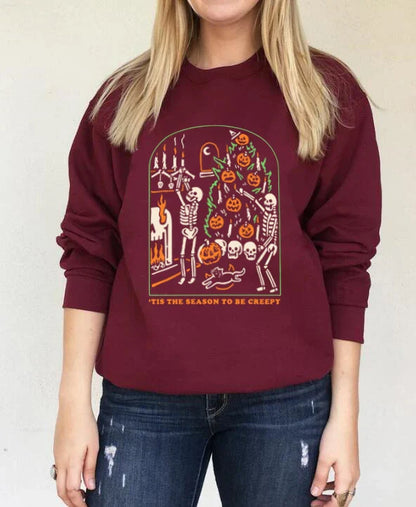 TIS THE SEASON TO BE CREEPY Sweatshirt