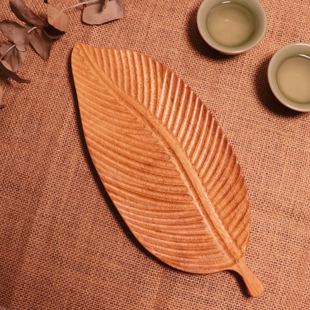 Leaf Shaped Platter