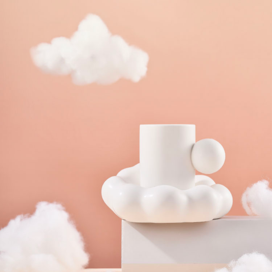 Cloud Design Ceramic Mug