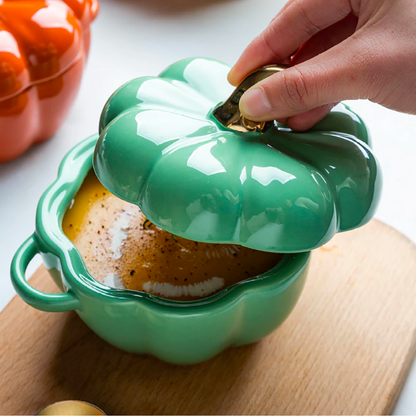 Ceramic Pumpkin Bowl