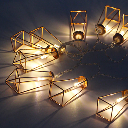 Geometric LED Fairy Lights