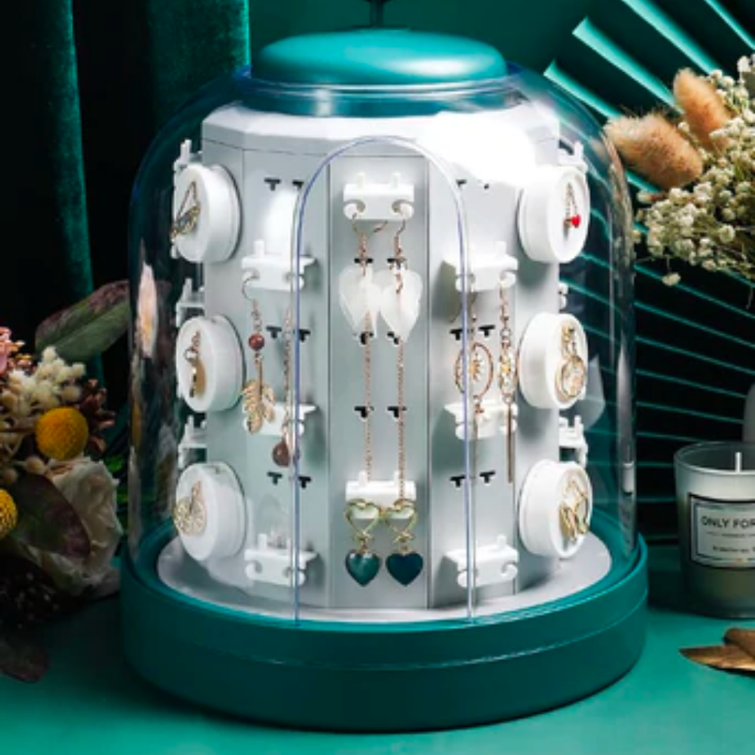 360 Rotating Design Jewelry Organizer