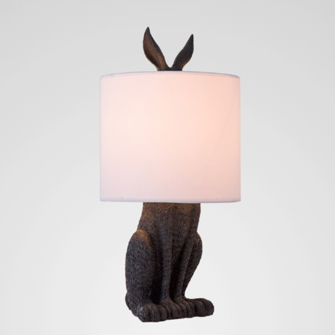 A Discreet Rabbit Table Lamp