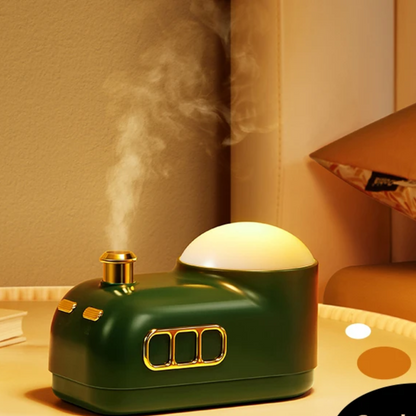 "Retro Mini Train Ultrasonic Humidifier