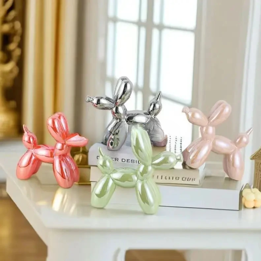 Ceramic Balloon Dog Ornament