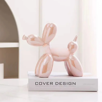 Ceramic Balloon Dog Ornament