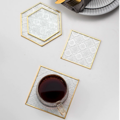 Retro Glass Coaster