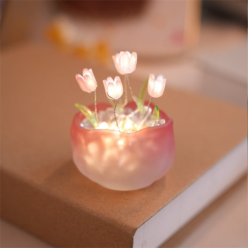 DIY Eternal Tulip Night Light