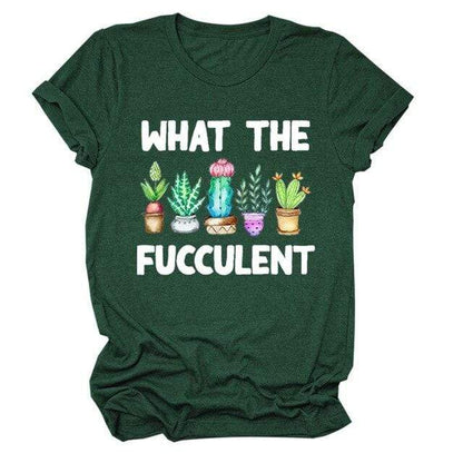 What The Fucculent Graphic Tee