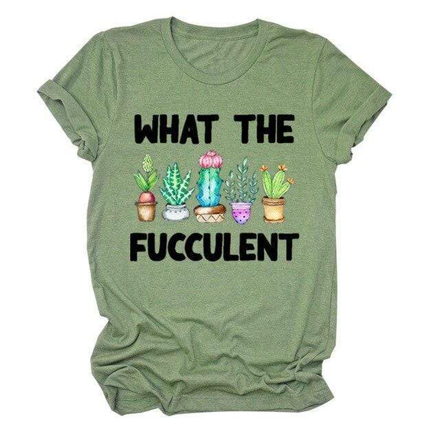 What The Fucculent Graphic Tee