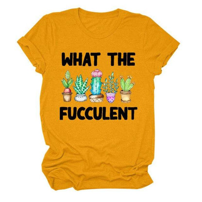 What The Fucculent Graphic Tee