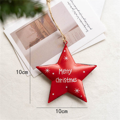 Iron Christmas Tree Hanging Decor