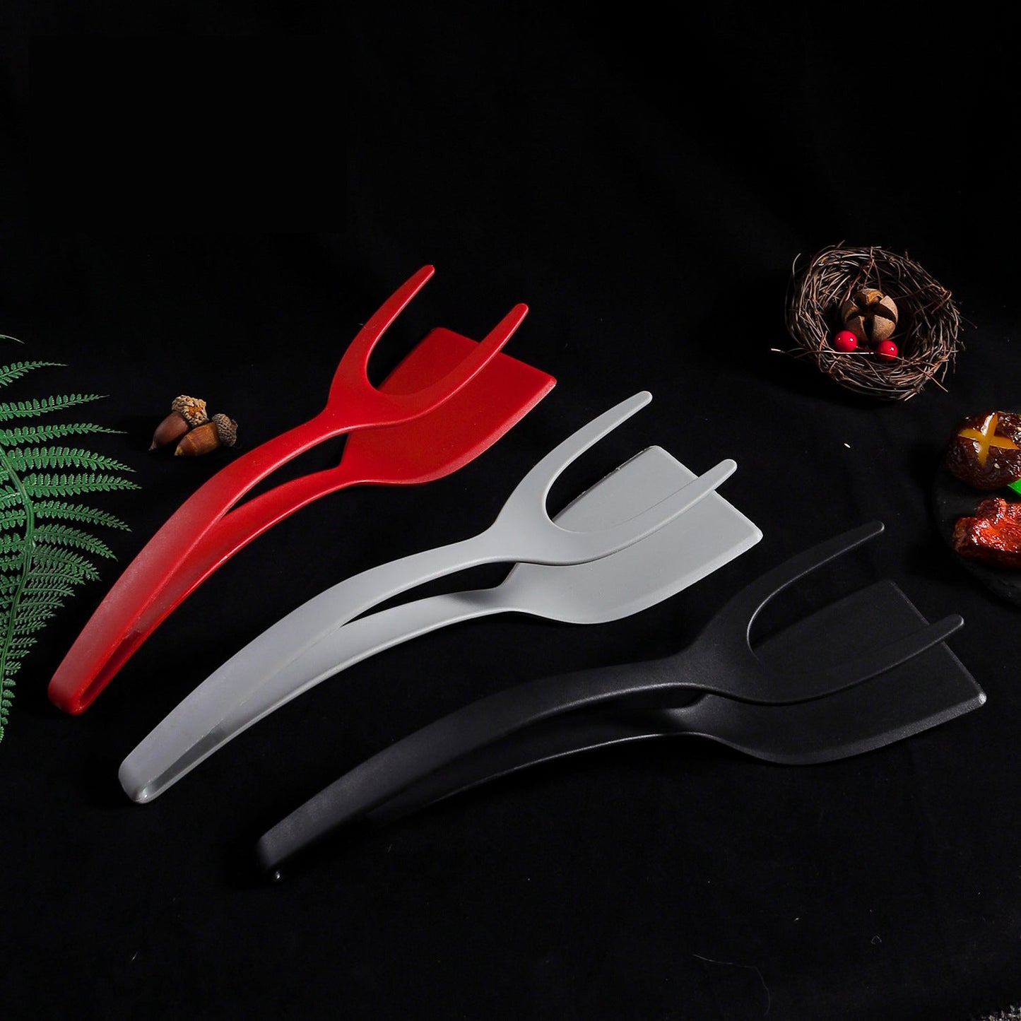 Spatule de cuisine 2 en 1