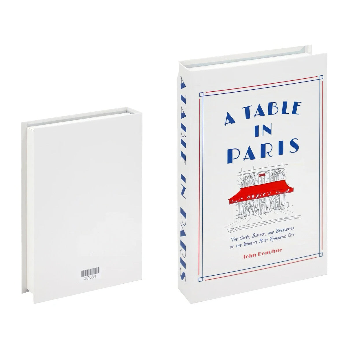 Buchförmige Schachteln im französischen Stil