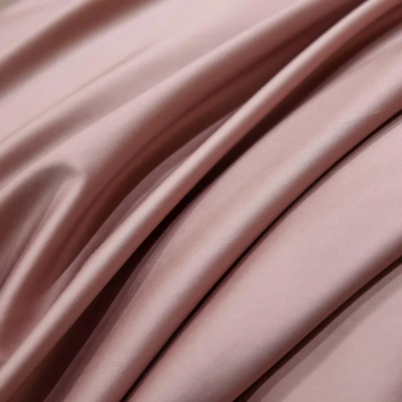 Neo Rosy Brown Cotton Bedding Set
