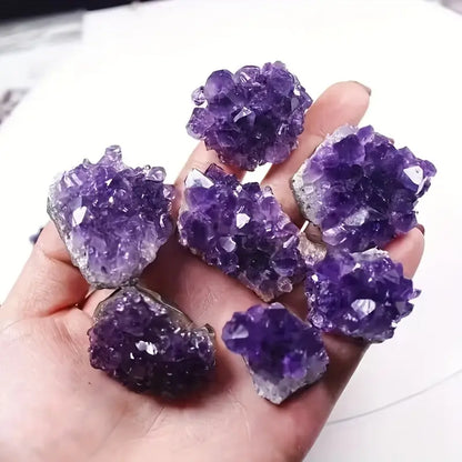 Raw Amethyst Cluster Stones