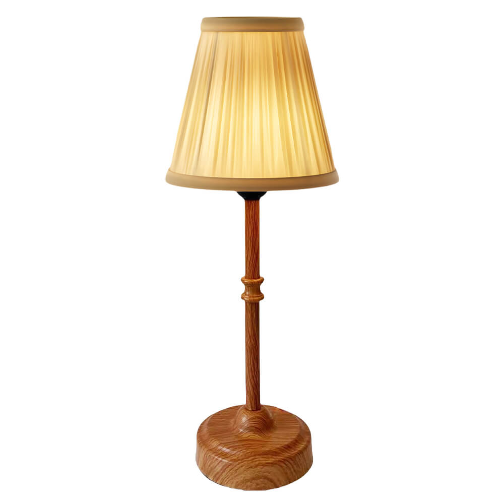 LED Retro Fabric Cordless Table Lamp