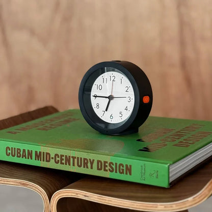 Classic Minimalist Matte ABS Analog Alarm Clock