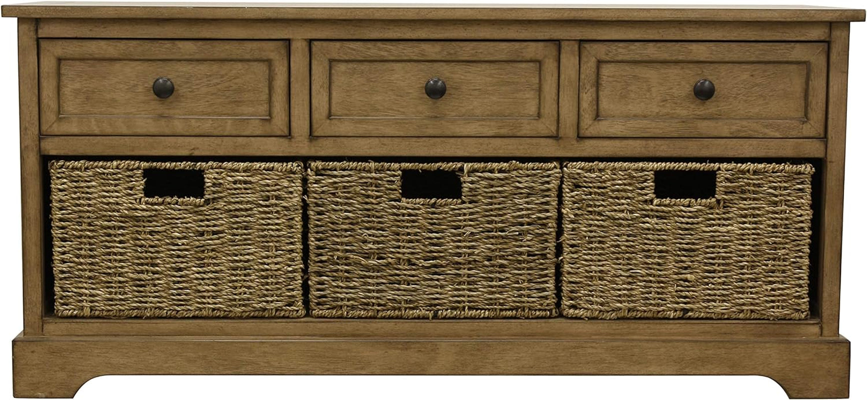 DÉCOR THERAPY Montgomery Bench, Antique Navy. Entryway Furniture Furniture Home & Kitchen Storage Benches