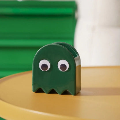 Glossy Retro Ghost Ceramic Pen Holder
