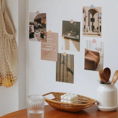 Curated Photographic & Quote Cardstock Wall Collage Kit